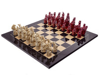 Berkeley Chess Royal Beasts Black Cardinal Grand Schackset