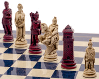 Berkeley Chess Roman Blue Cardinal Schackset