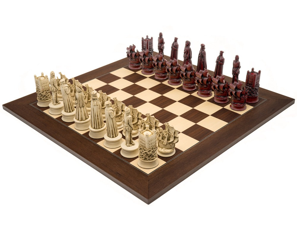 Berkeley Chess Elizabethan Cardinal Palisander Grand Schackset