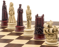 Berkeley Chess Elizabethan Cardinal Palisander Grand Schackset