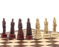 Berkeley Chess Elizabethan Cardinal Palisander Grand Schackset
