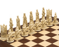 Berkeley Chess Elizabethan Grand Schackset i Russet och Palisander