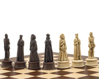 Berkeley Chess Elizabethan Grand Schackset i Russet och Palisander