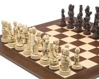 Berkeley Chess Movie Stars Russet och Palisander Grand Schackset