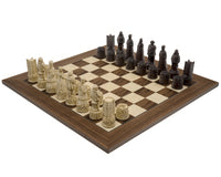 Berkeley Chess English Russet & Walnut Schackset