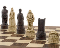 Berkeley Chess English Russet & Walnut Schackset