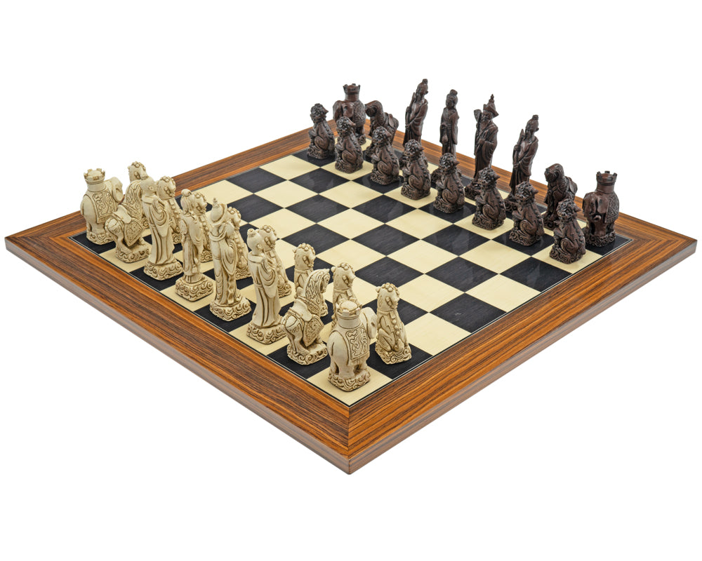 Berkeley Chess Mandarin Russet Palisander Schackset