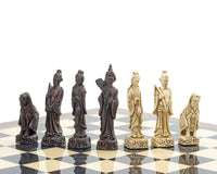 Berkeley Chess Mandarin Russet Palisander Schackset