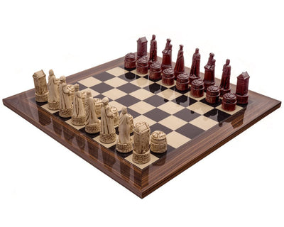 Berkeley Chess Scottish Russet Palisander Schackset