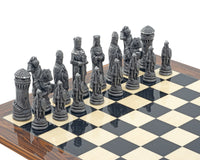 Berkeley Chess Camelot Metal & Palisander Schackset