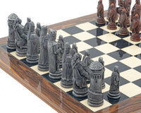 Berkeley Chess Camelot Metal & Palisander Schackset