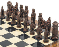 Berkeley Chess Roman Metal och palisander Schackset