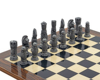 Berkeley Chess Viktorianskt metall- och palisander Schackset