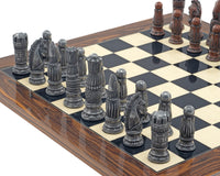Berkeley Chess Viktorianskt metall- och palisander Schackset