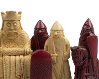 Isle of Lewis svart och rött schackset