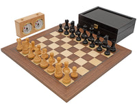 Executive Deluxe Schackset i valnöt