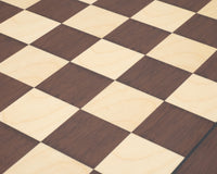World Chess schackbräde i rosenträ, 50 cm